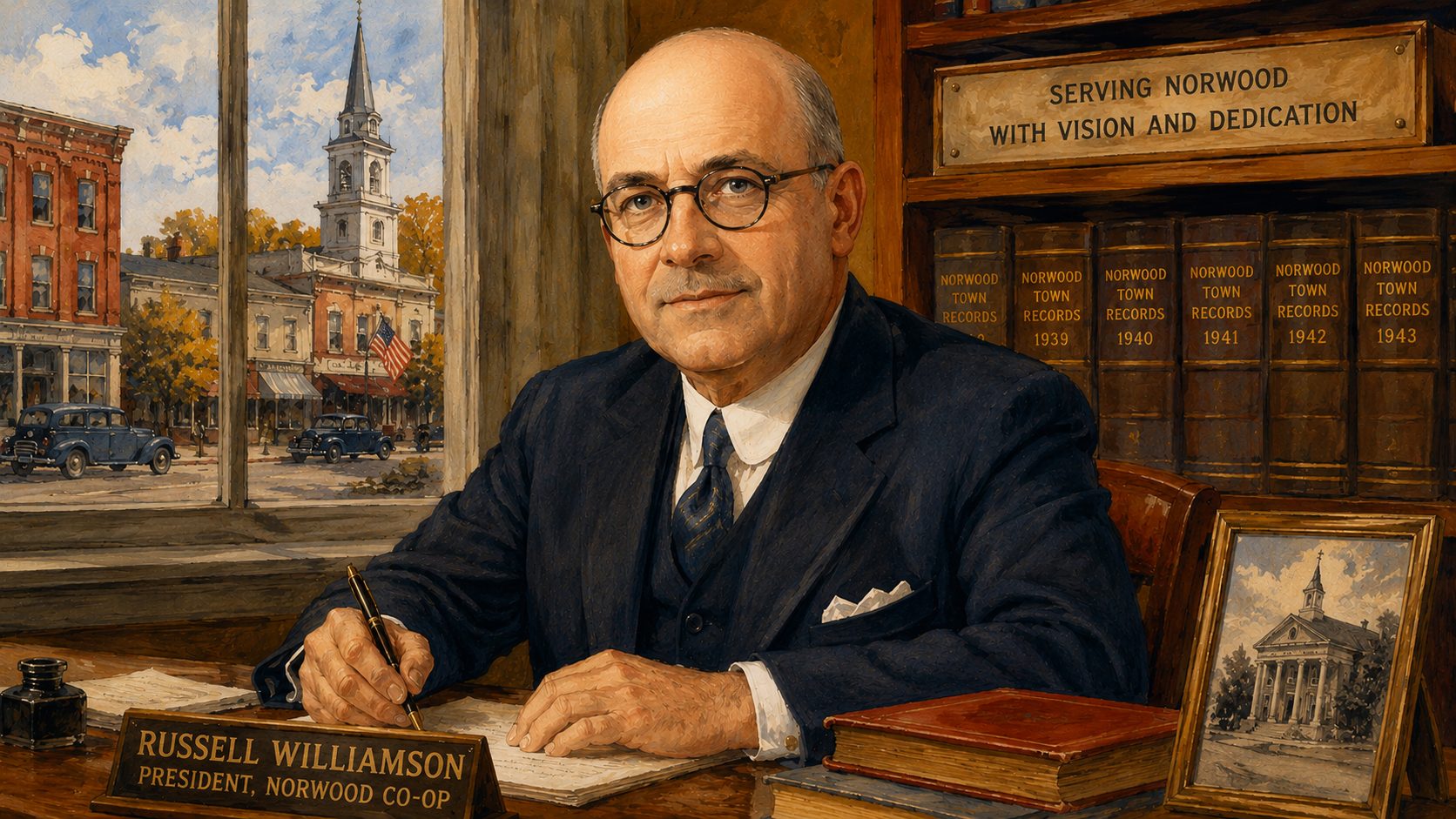 Last Tribute Paid To R. Russell Williamson-This Day in Norwood History-June 5, 1950