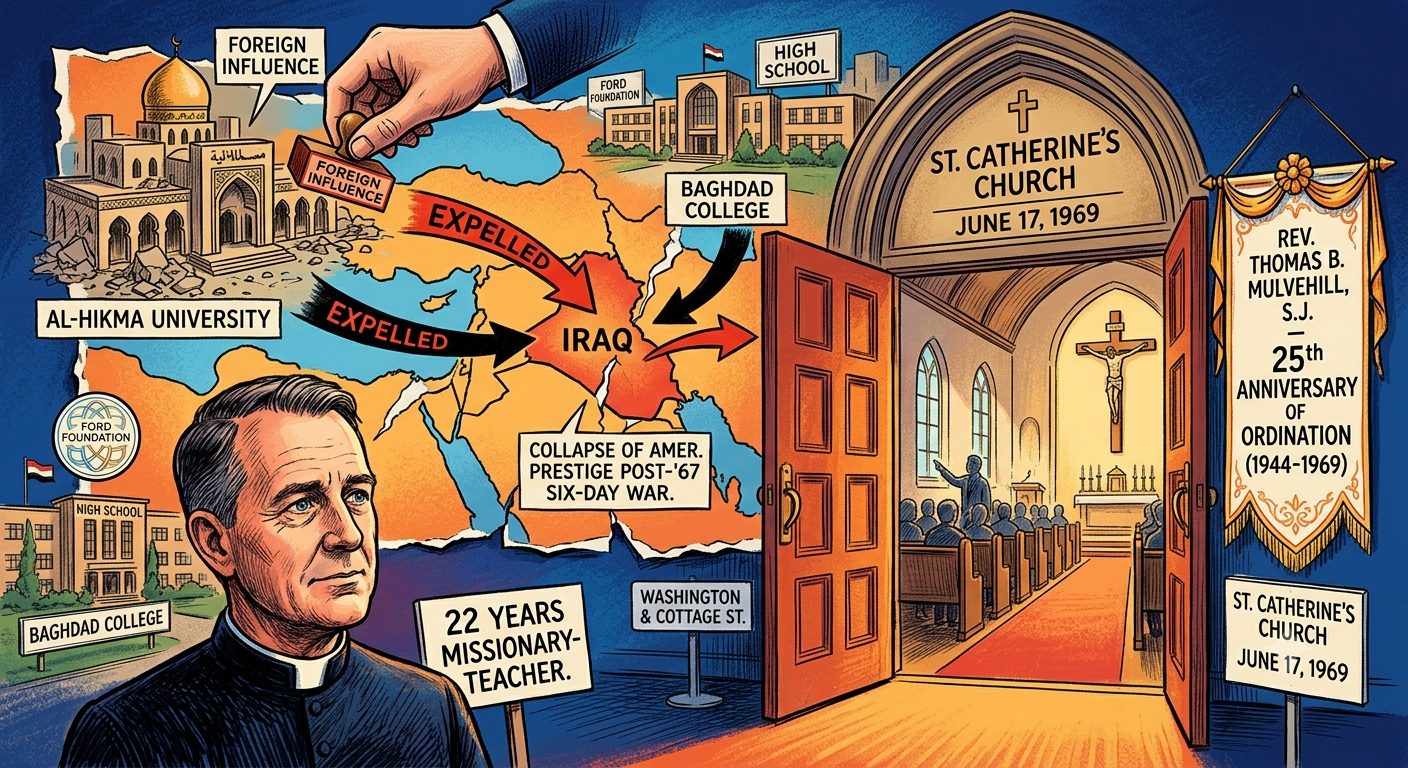 Norwood Priest Expelled From Iraq Sees Little Hope Of Return-June 17, 1969