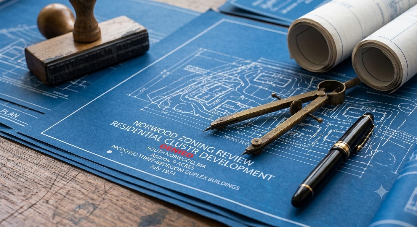 Norwood Appeals Board Denies Permit For South Norwood Development-July 27, 1974