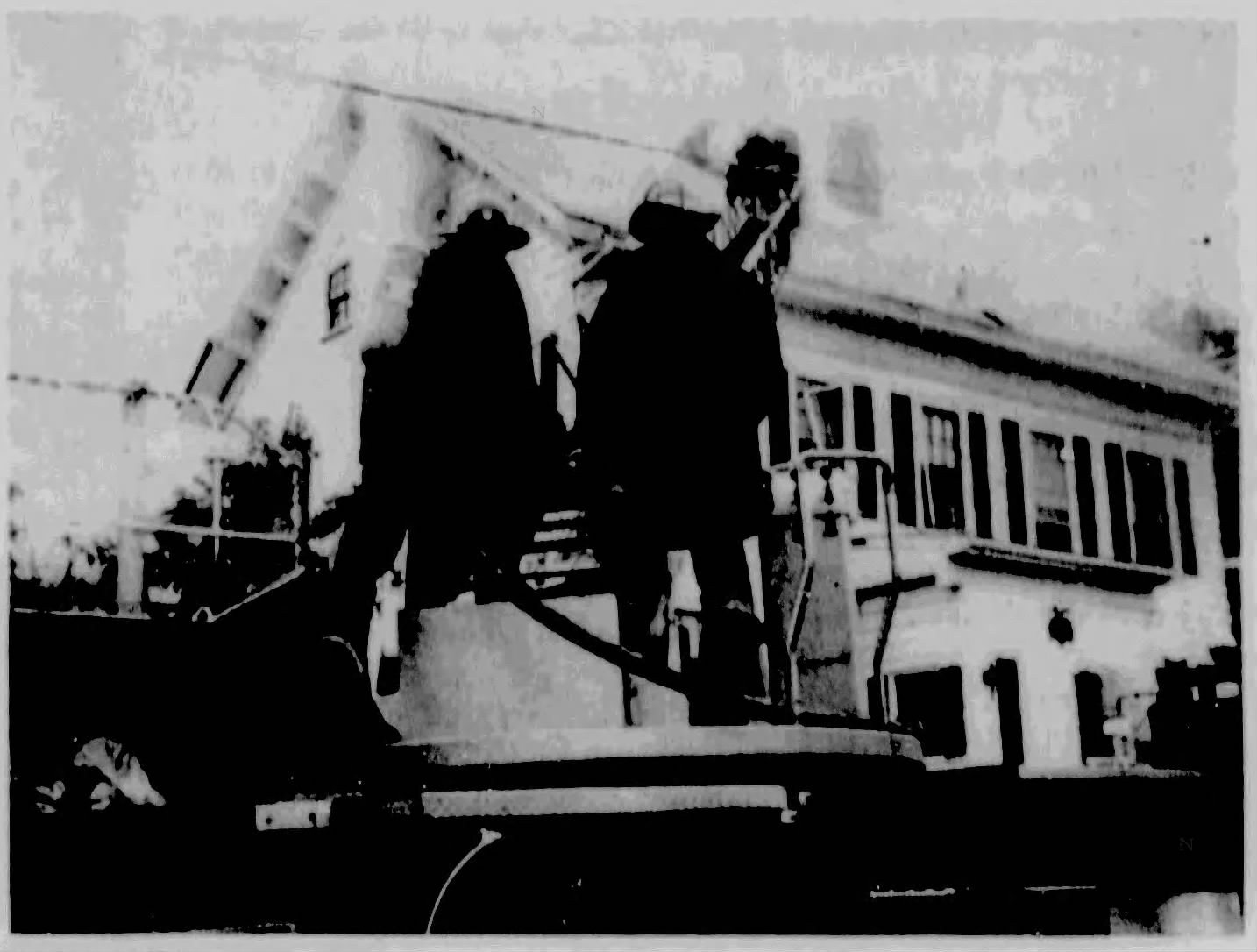 Midday Fire at 12 Vernon Street Sends 21 Firefighters to Norwood Hospital-August 8, 1974