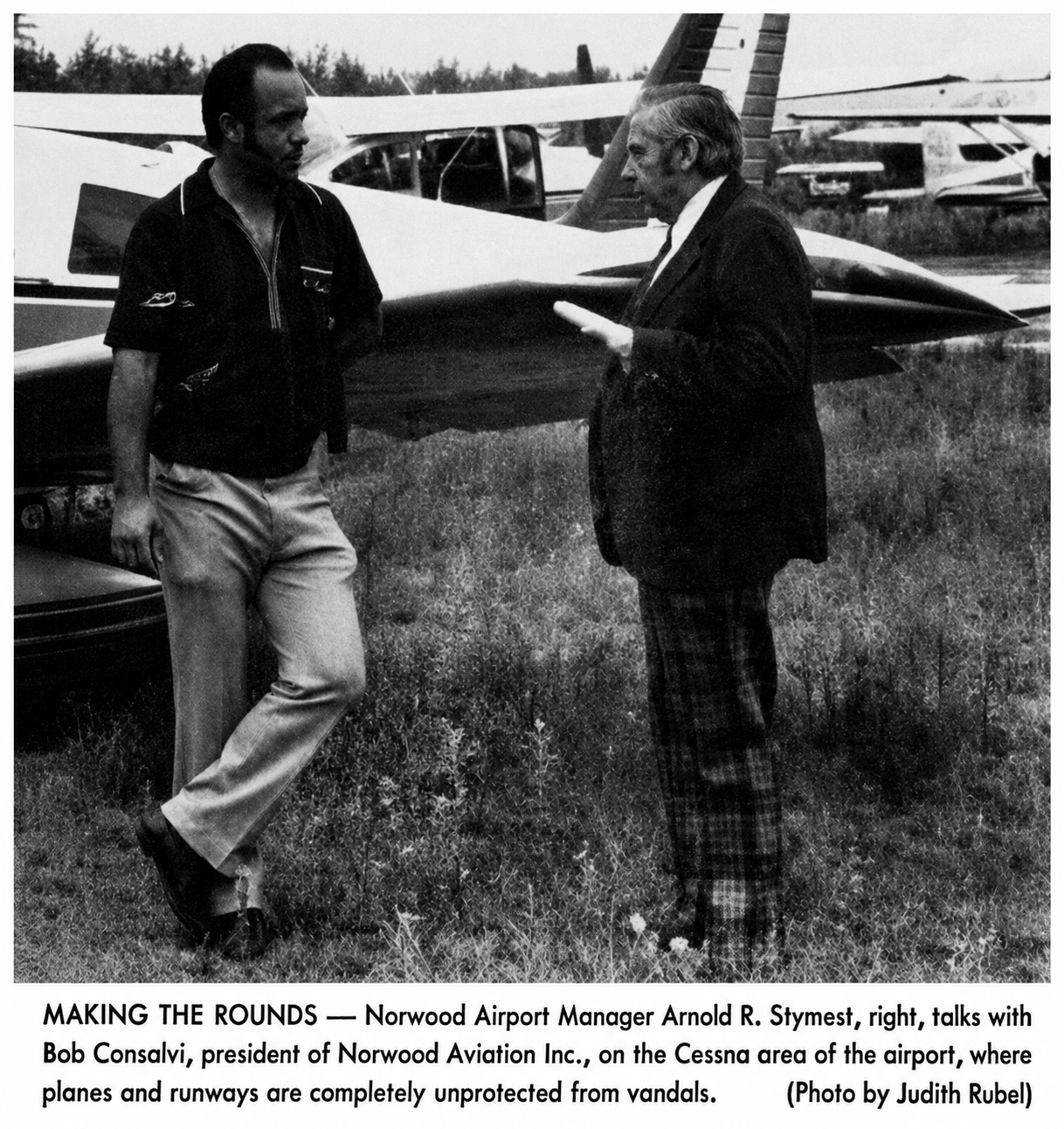 Vandalism Poses Constant Safety and Operational Concerns for Airport-August 21, 1976