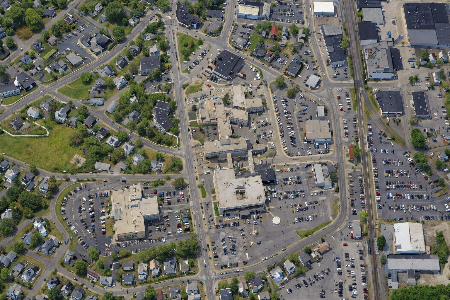 Norwood Hospital Outlines Traffic Solutions for Linden Street-July 11, 1977