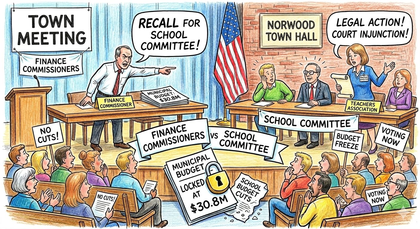 Tight-Fisted Town Meeting Holds Firm On School Department Budget Cuts-June 22, 1978