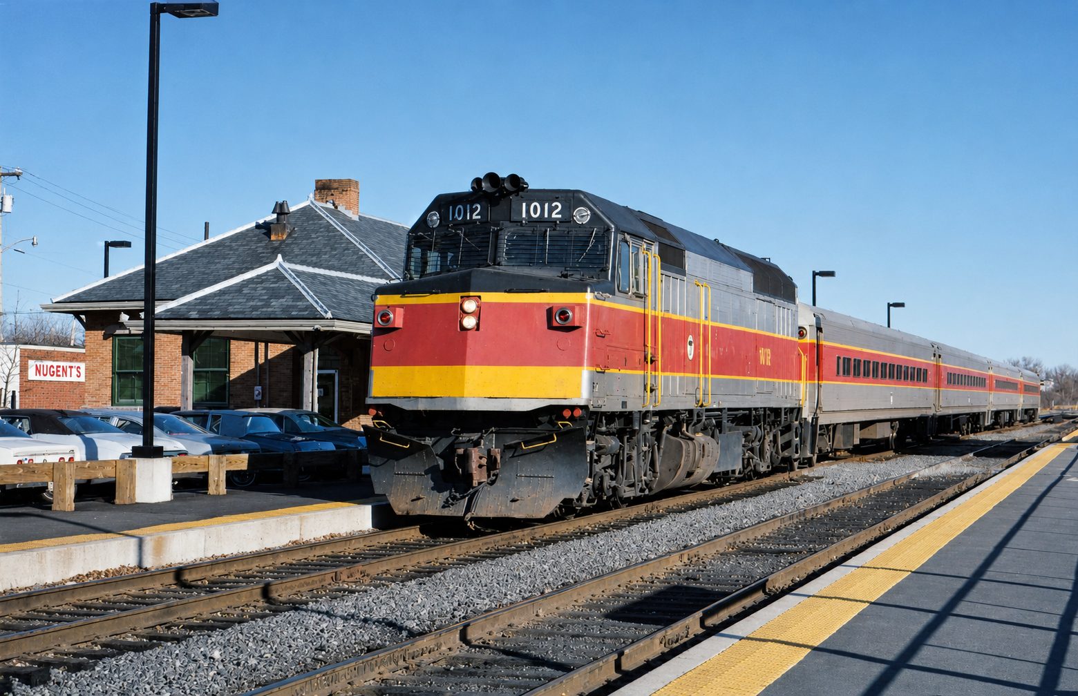 Norwood Commuters Don’t Cut Train-June 24, 1981