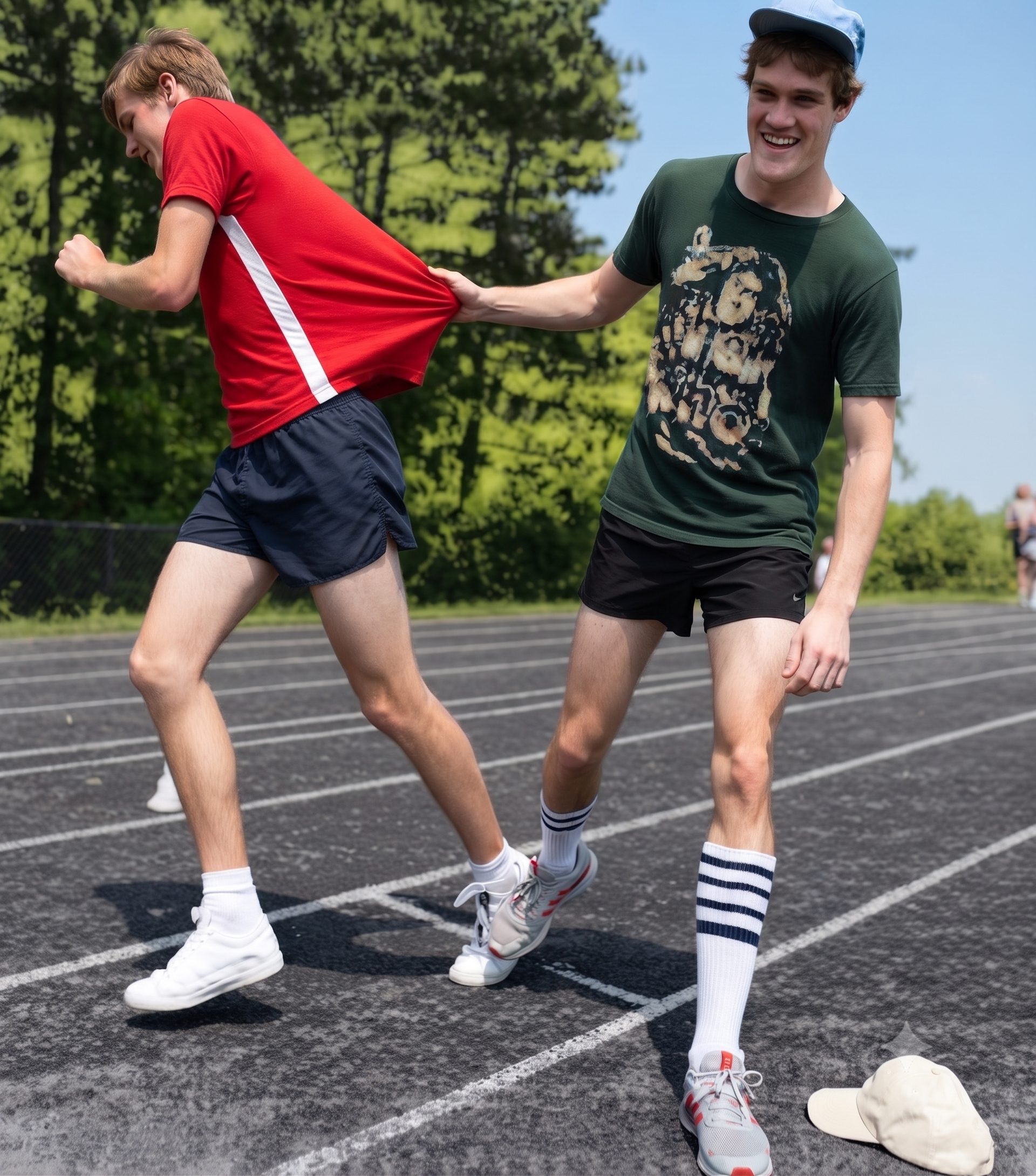 Norwood Teens Compete in Seventh Annual Tiot Relay Race-July 13, 1981