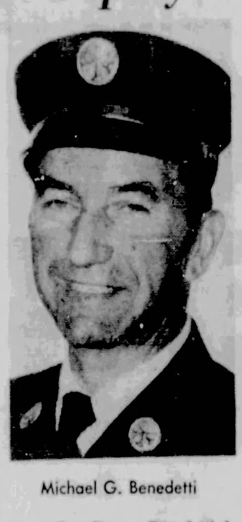 Norwood Fire Lt. Michael Benedetti Saves 11-Year-Old Boy from Burning Home-October 8, 1974
