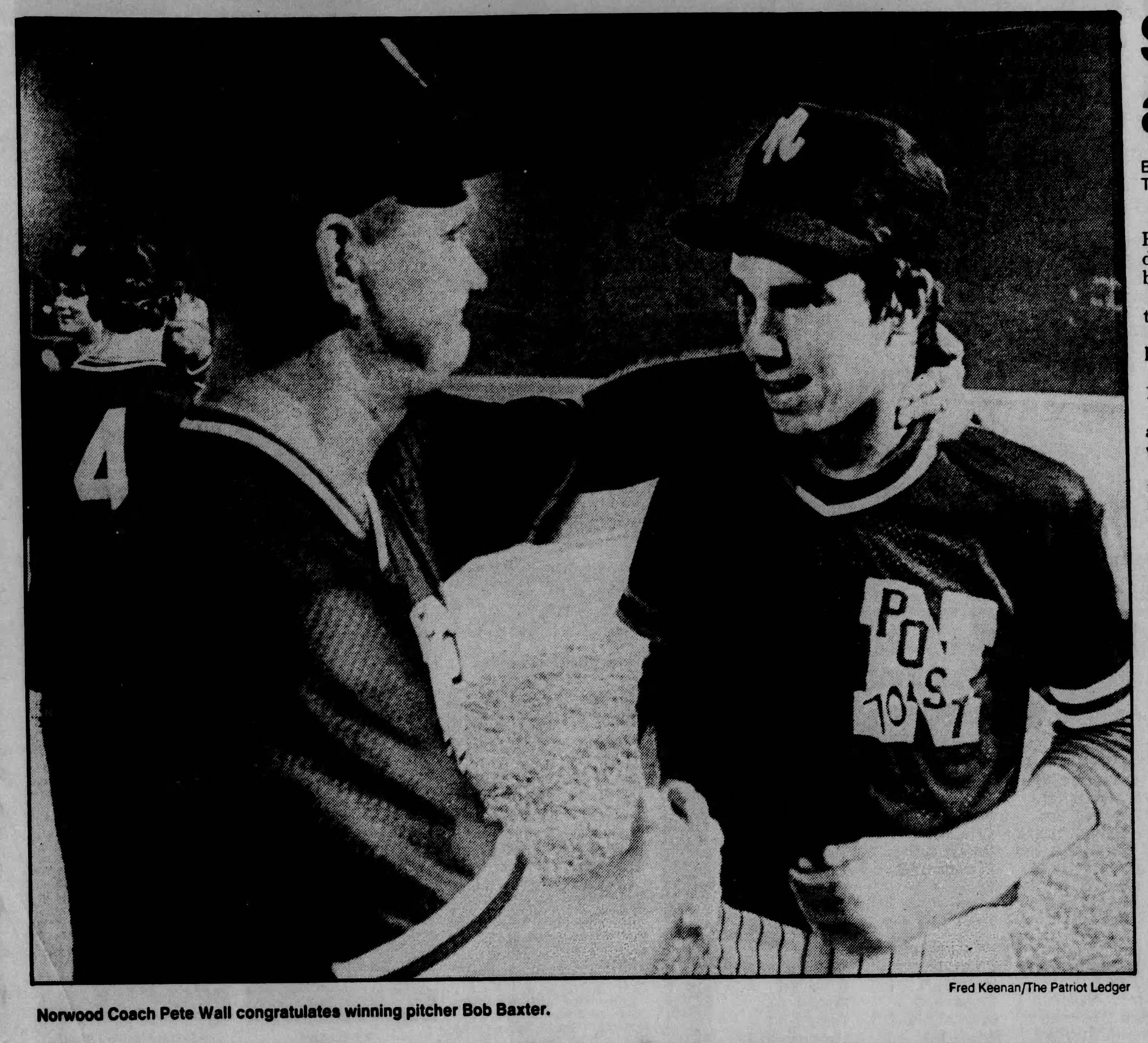 Norwood Caps Dream Season, Captures First State American Legion Title Since 1942-August 15, 1985