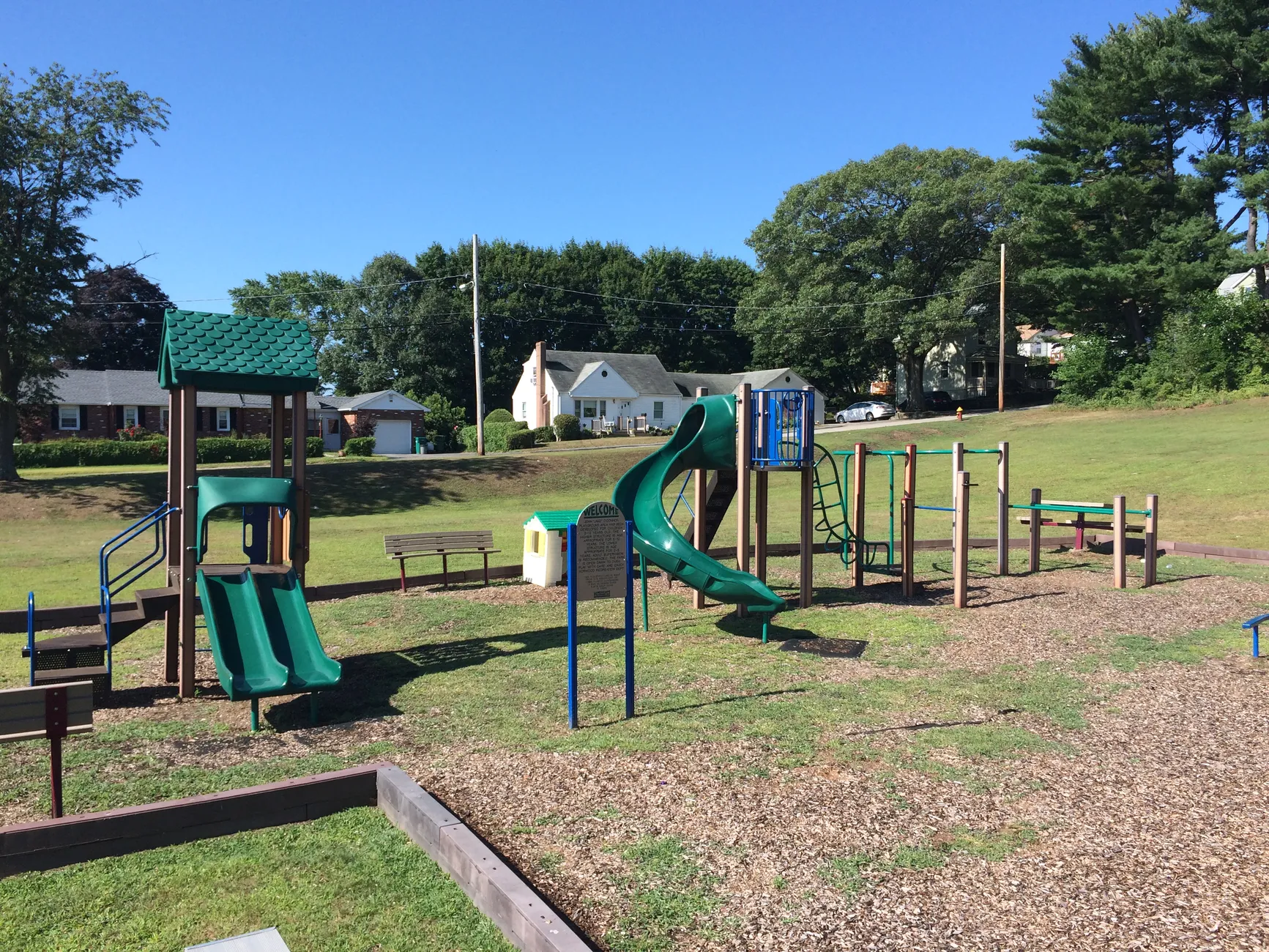 Norwood Lions Club Playground Fund Nears $20,000 Goal Following $5,000 Bank of Boston Donation-August 7, 1989