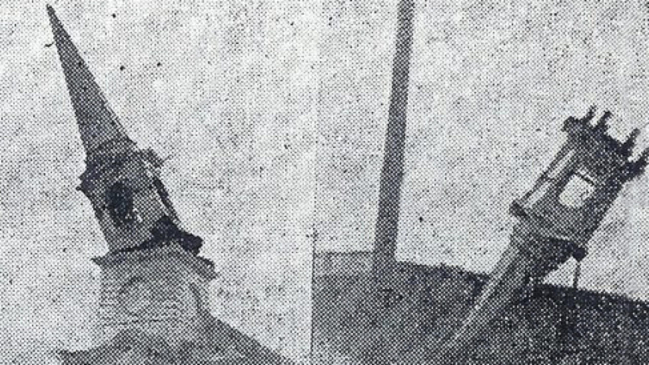 First Baptist Church Steeple 1938 Hurricane