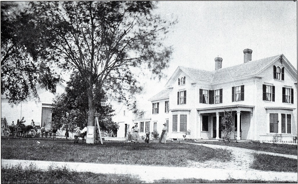 Photo of home of George H Morse, South Norwood, MA