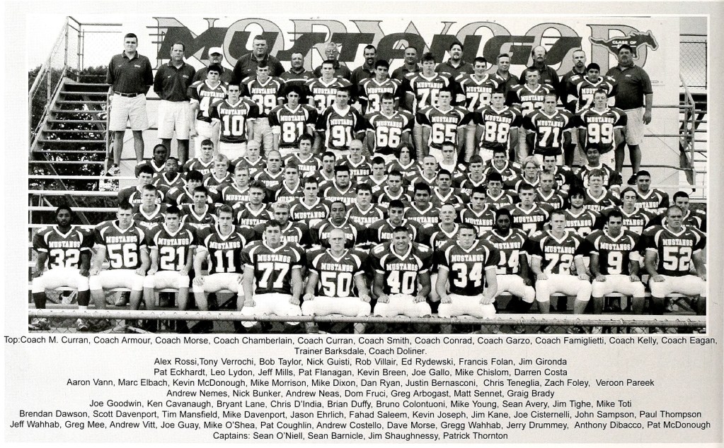 2004-2005 Norwood Mustangs Football Team Photo (2005 TIOT)