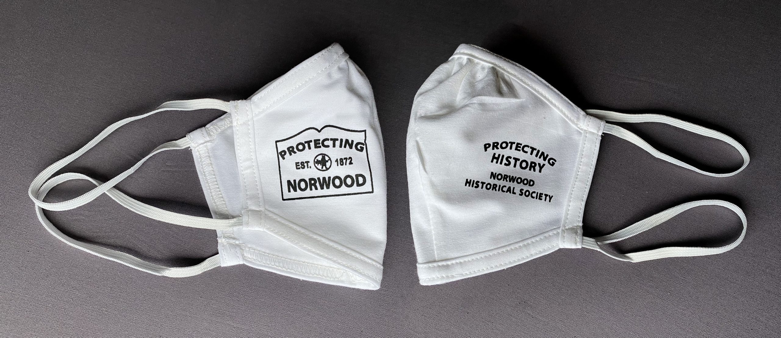 Face Mask with "Protecting Norwood" design