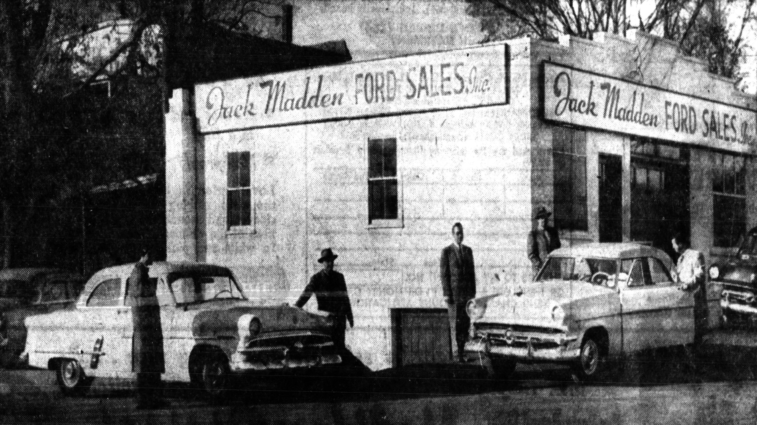 Jack Madden Ford 1954 Opening Washington st