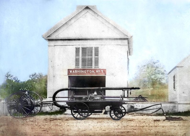Washington Number 7 Fire House Norwood Ma