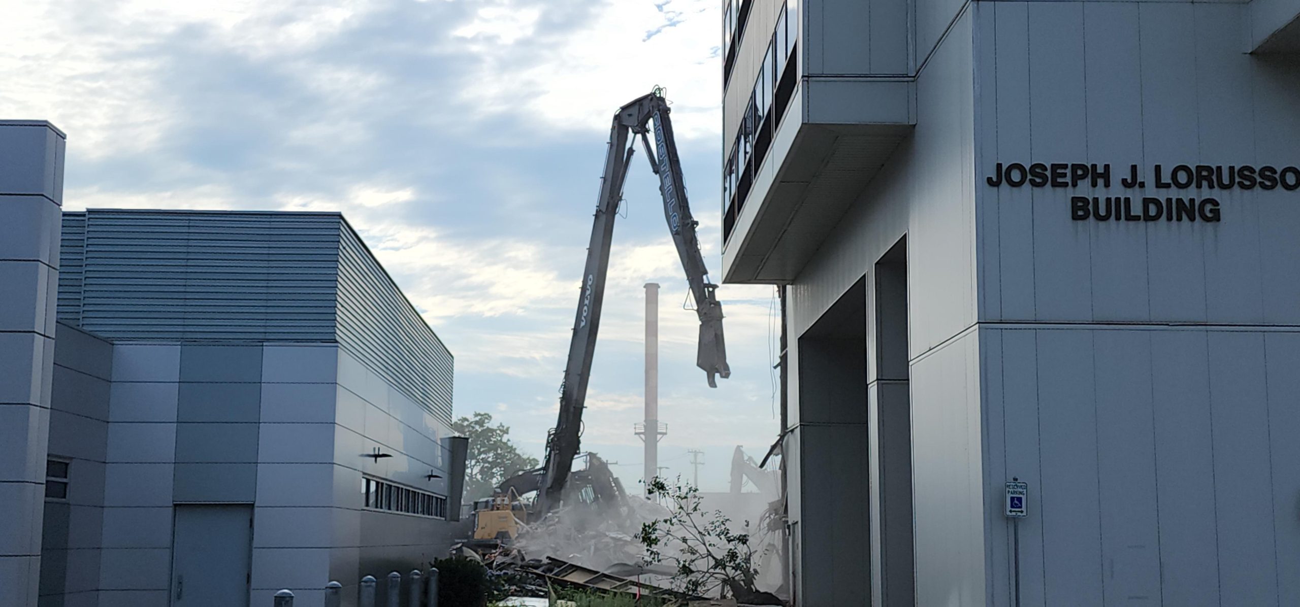 Norwood Hospital Demolition-July 20, 2022