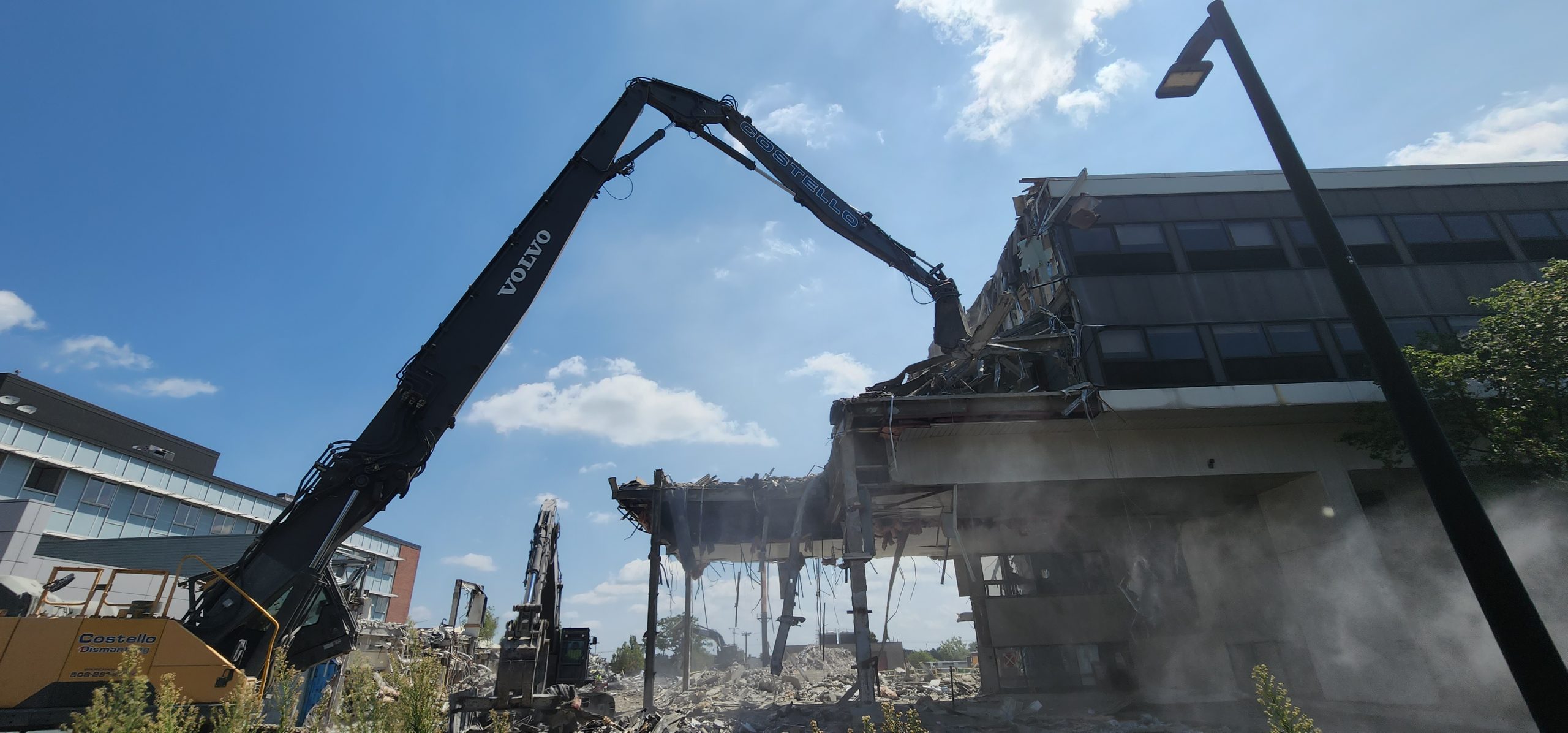Norwood Hospital Demolition-August 2, 2022