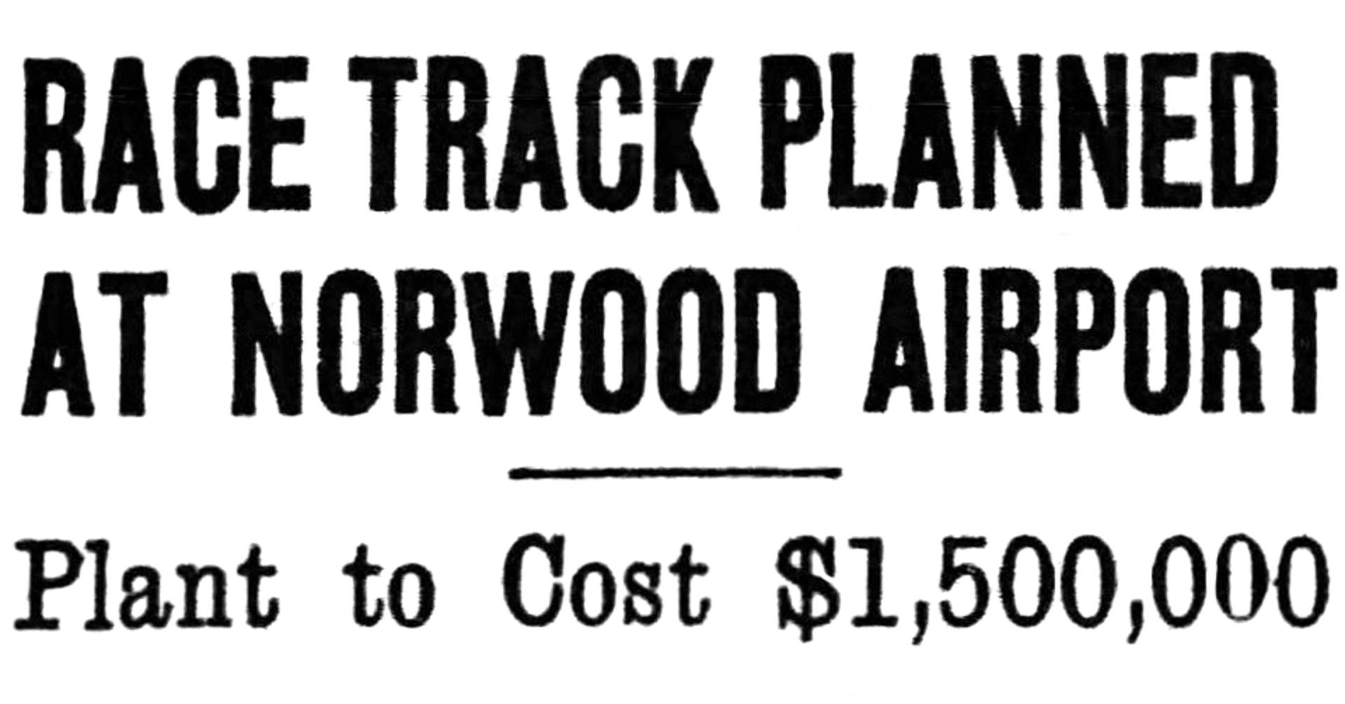 Norwood Racetrack