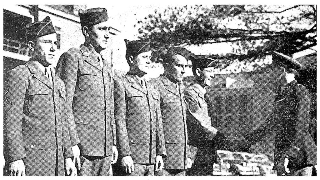 Pvt. Raymond Decorated At Convalescent Hospital-This Day in Norwood History-November 17, 1944