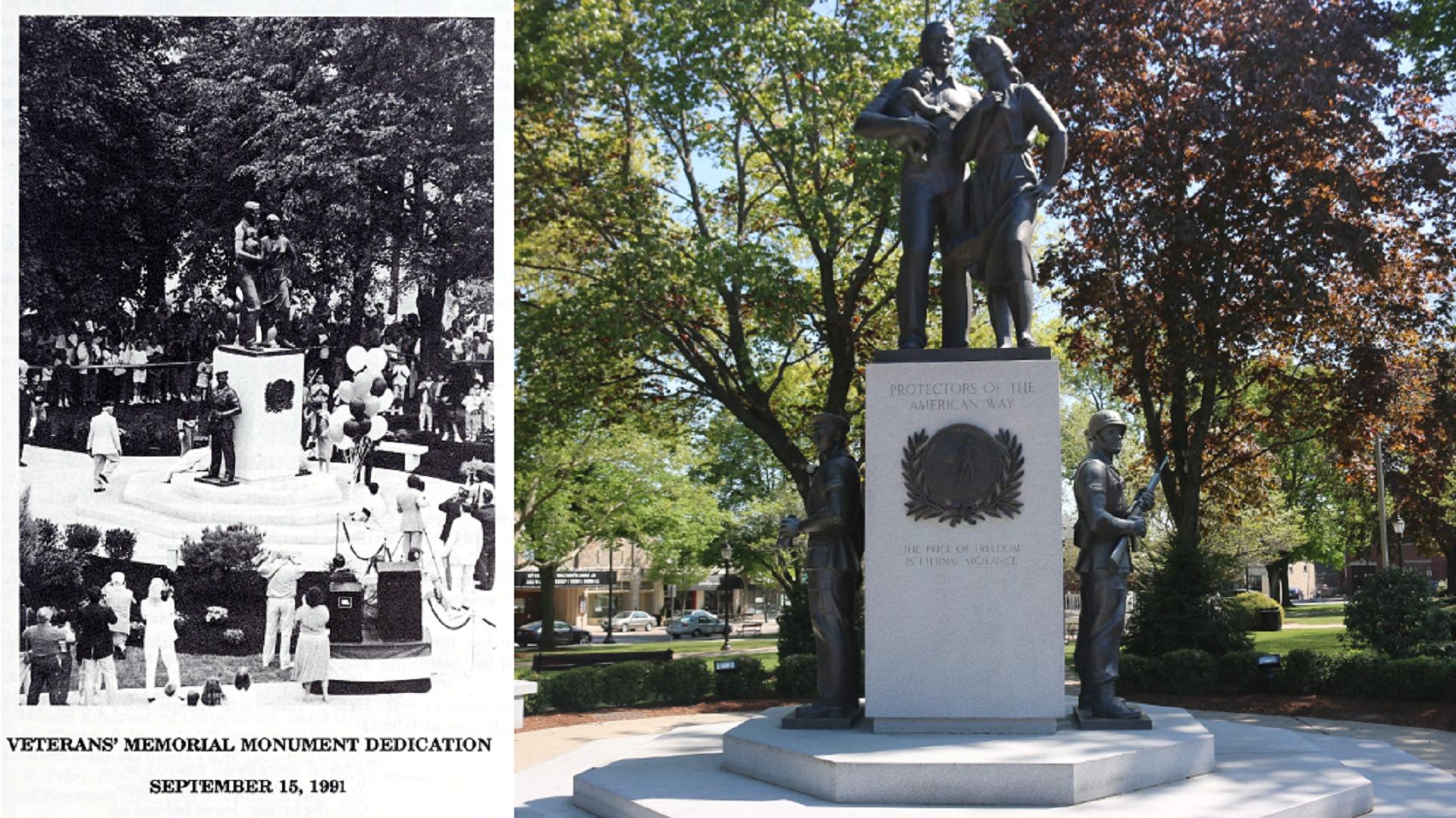 Veterans Monument Dedicated-September 15, 1991