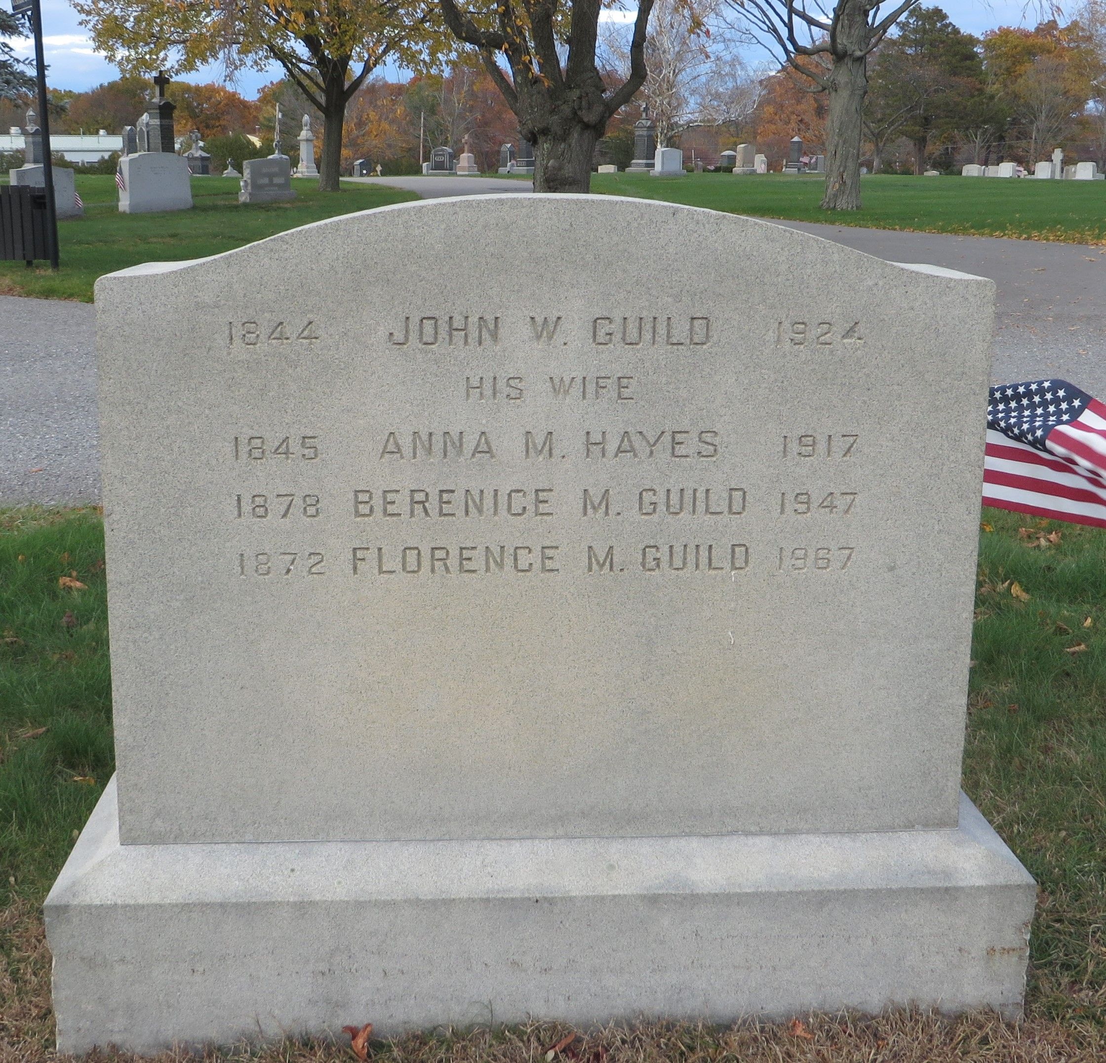 In Memoriam-Florence Guild-March 20, 1967