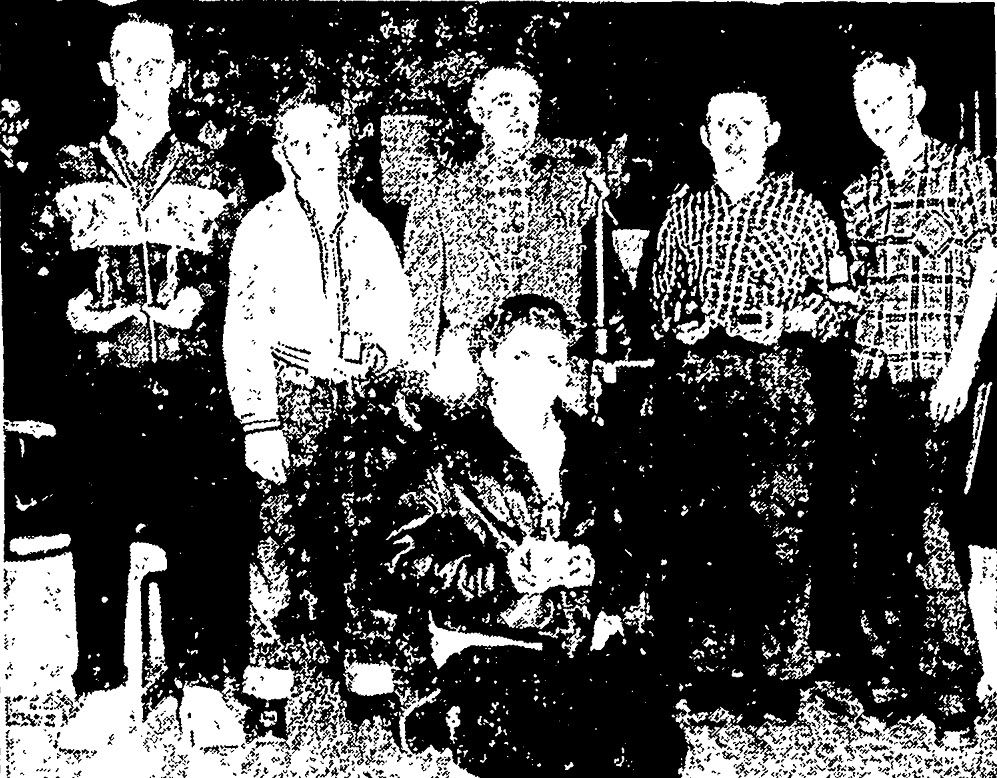 Guild Variety Team Are Junior Bowling Champs-April 4, 1957