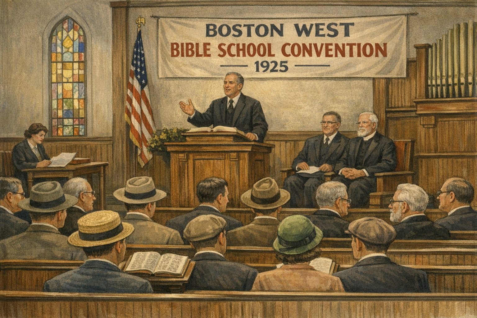 Faith and Fellowship Unite at Norwood’s First Baptist Church-This Day In Norwood History-April 23, 1925