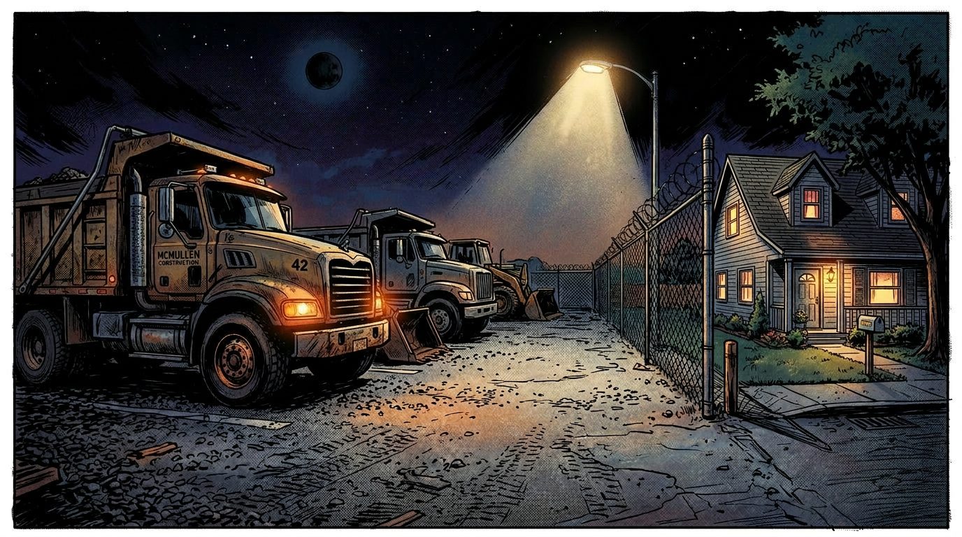 Mother Wants Overnight Truck Parking Ban-July 8, 1981