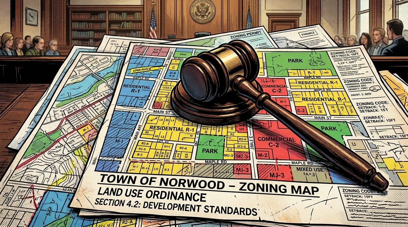 Norwood Planning Board Debates Controversial Condominium Rezoning-July 17, 1973