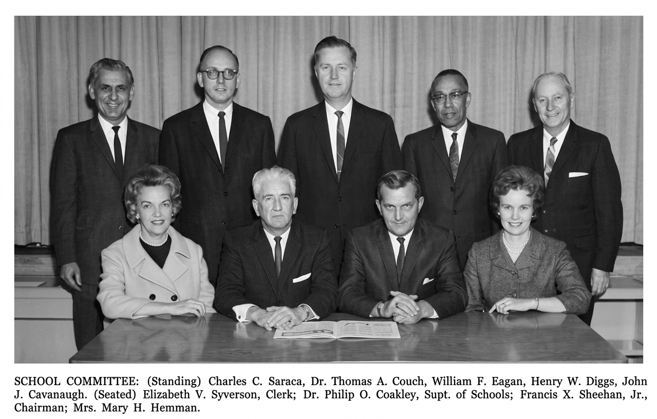 School Committee Discloses Closed-Session Debate Over Elementary School Principalship Merger-August 25, 1967