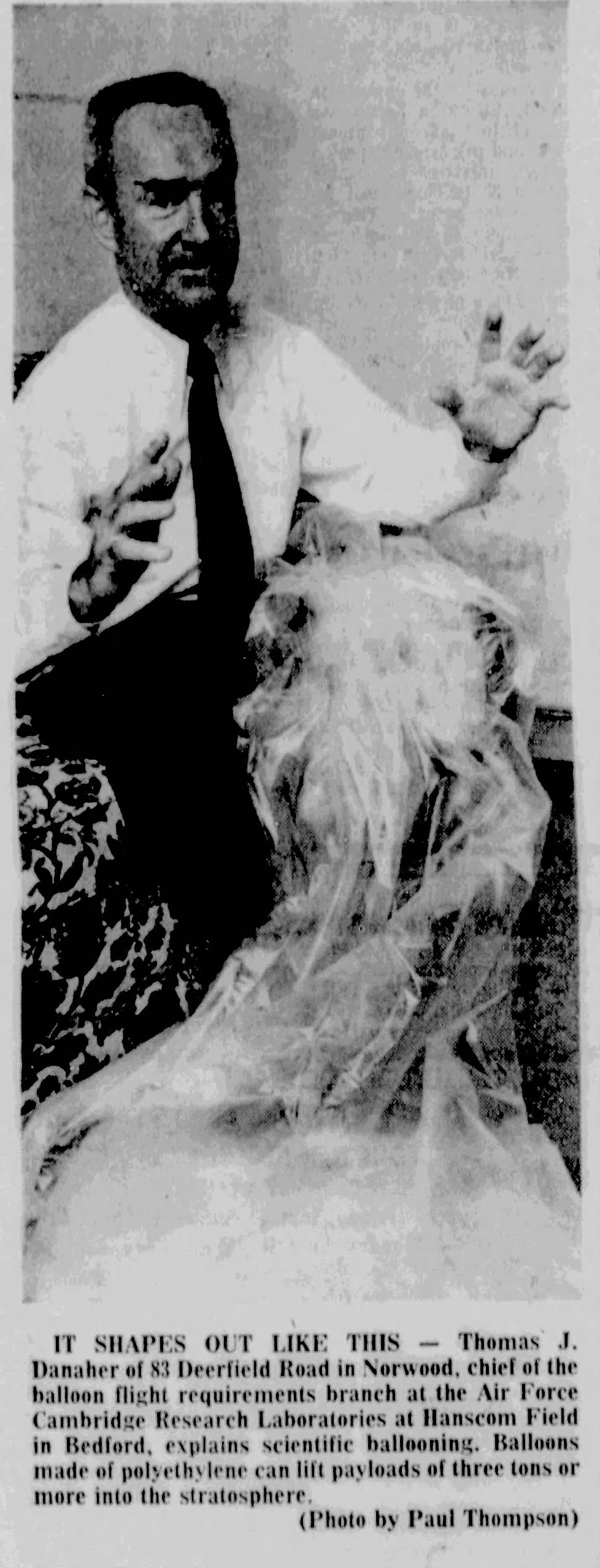 Toying With Balloons No Big Puff To Him-September 17, 1974
