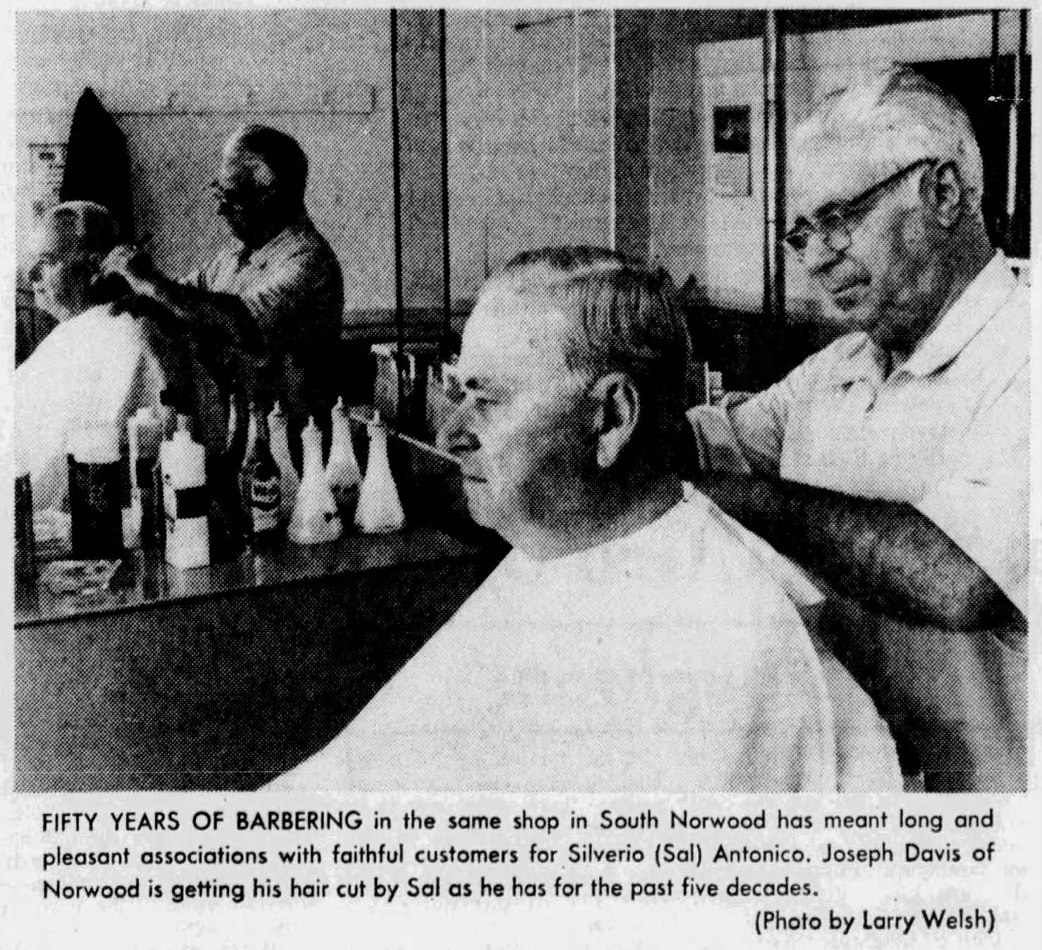 Barbering Ain’t What It Used To Be-September 22, 1975
