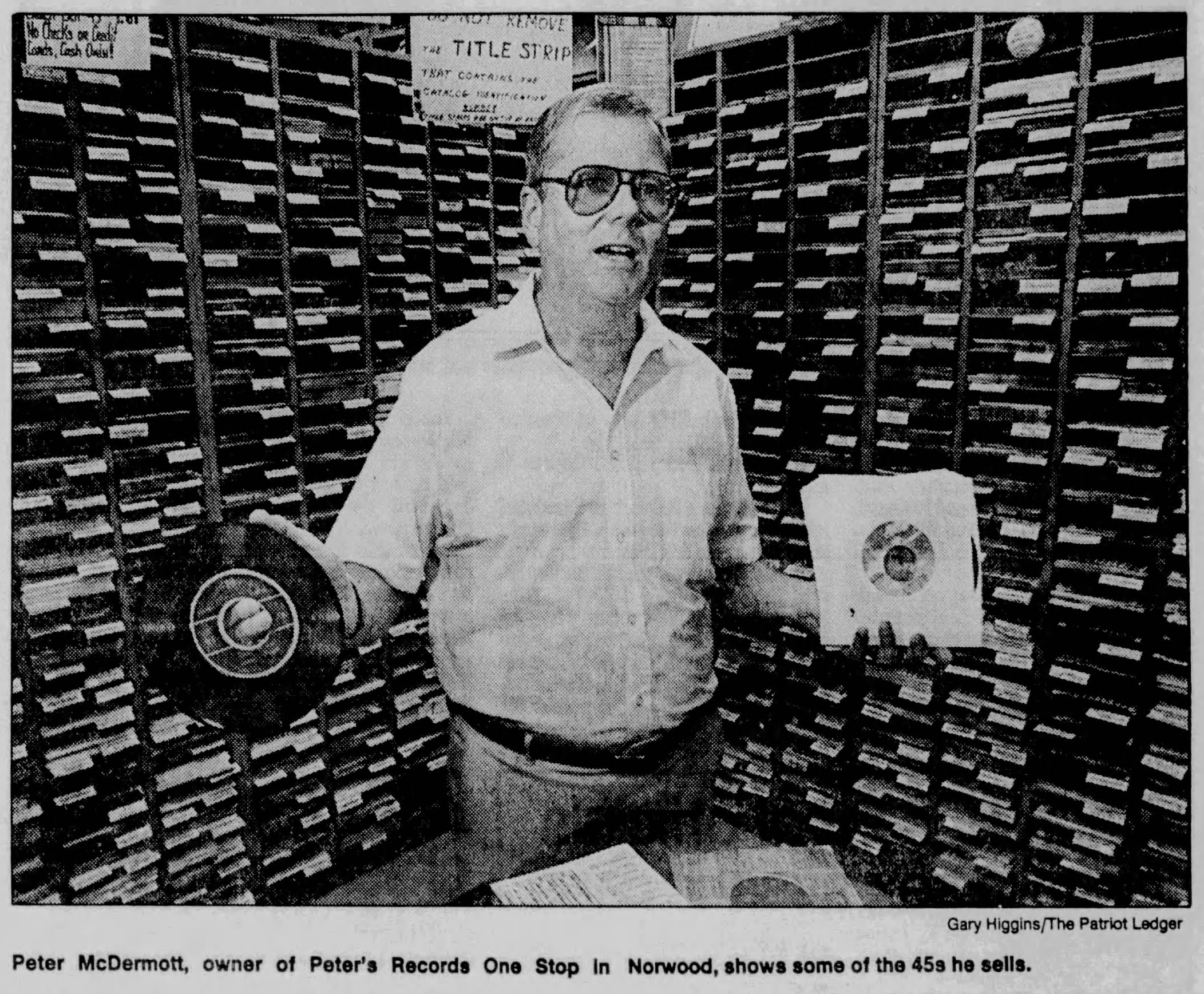 Norwood Store Still Spins Sales with 45s-October 5, 1992