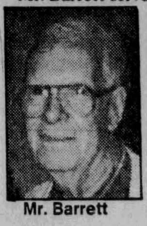 Richard P. “Butch” Barrett, 78, WWII Marine Veteran and Former Owner of Barrett Ice Co., Dies-September 4, 1984