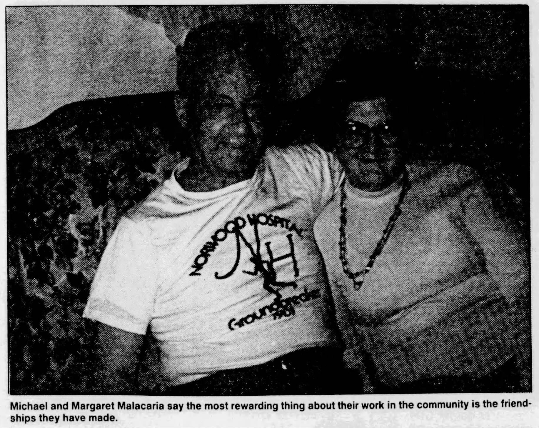 Michael and Margaret Malacaria: Finding Rewards in Retirement Through Dedicated Community Service-September 24, 1996