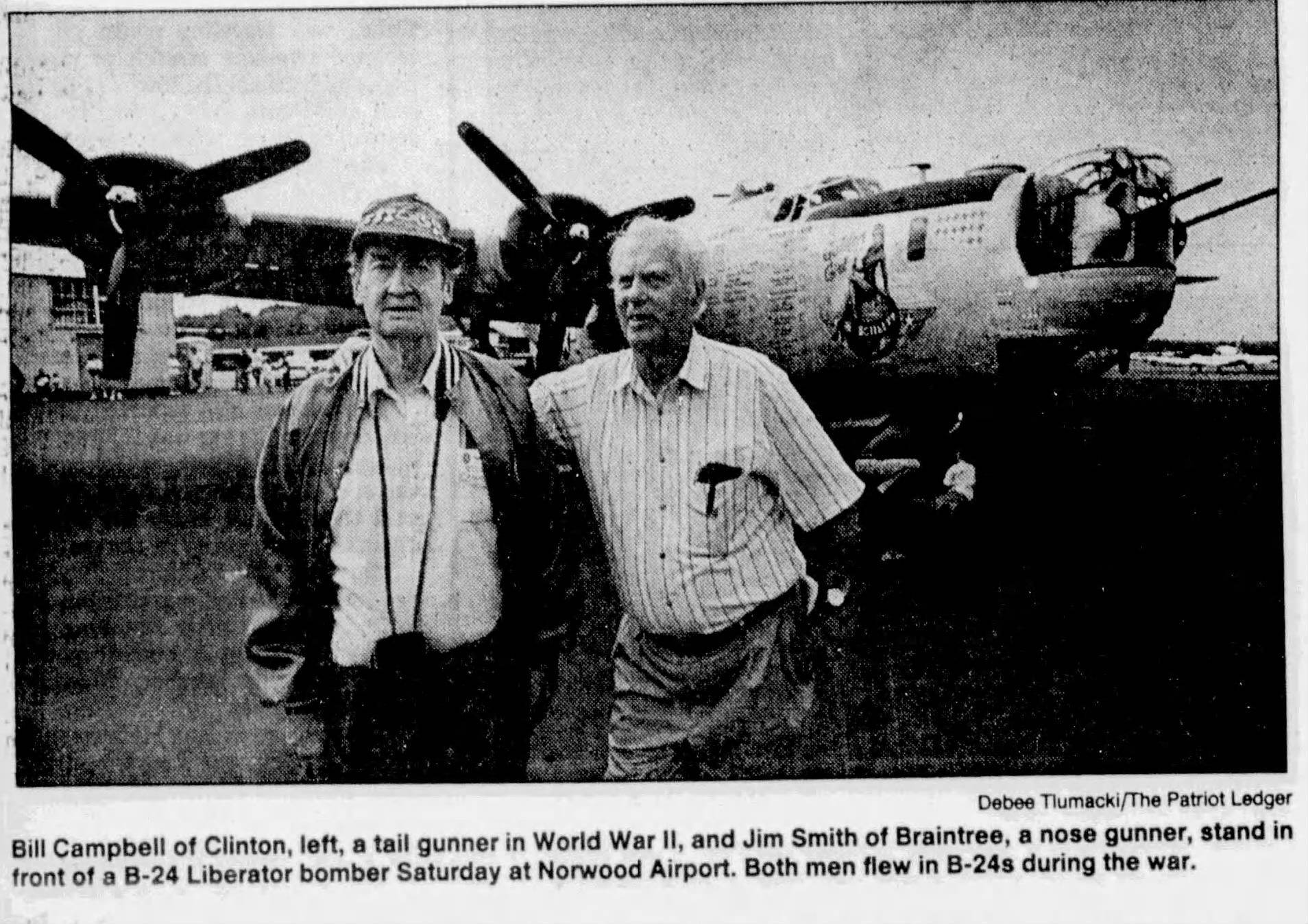 WWII Bombers Bring Back Glory Days for Aging Veterans at Norwood Airport-September 22, 1997