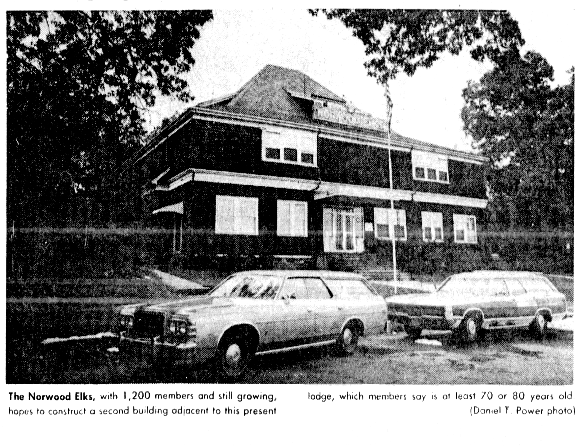 Norwood Elks Announce Plans for Major $600,000 New Lodge Facility-October 12, 1979