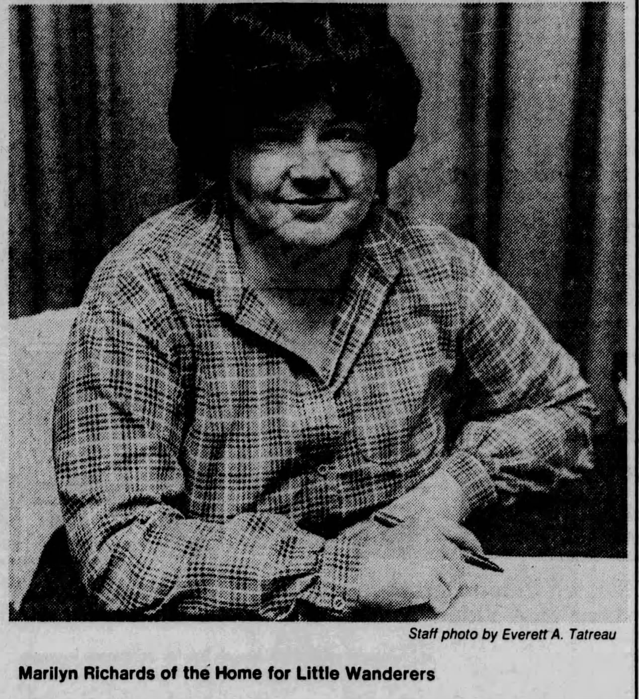 New England Home for Little Wanderers Fights to Keep Norwood Foster Program for Teenage Girls-October 15, 1982