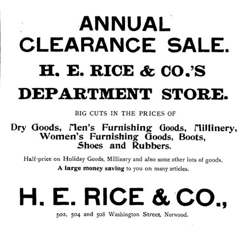 1903-01-09 H. E. Rice Co Department Store Ad-4k