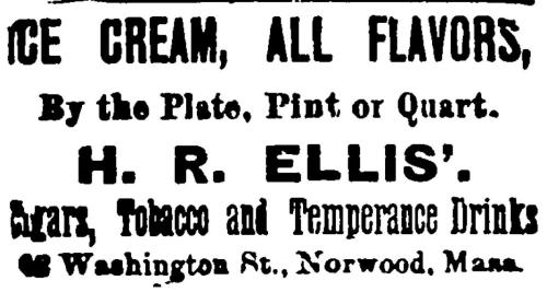 1903-01-09 H. R. Ellis Ice Cream All Flavors Ad-4k